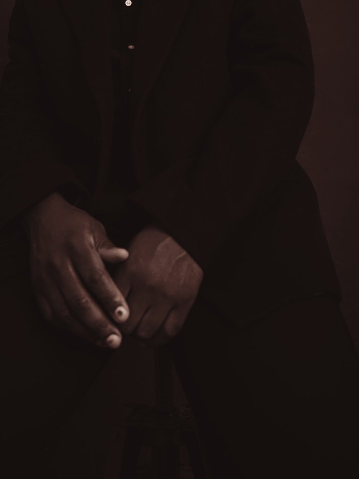 FW26 — cuff and placket at close range